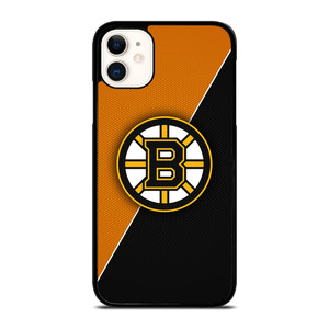 BOSTON BRUINS NHL HOCKEY LOGO iPhone 11 Case Cover BOSTON BRUINS NHL HOCKEY LOGO iPhone 11 Case Cover