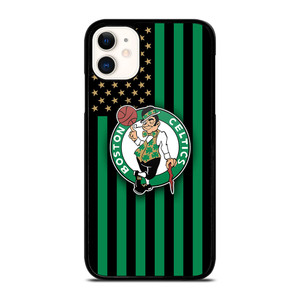 BOSTON CELTICS NBA USA FLAG iPhone 11 Case Cover