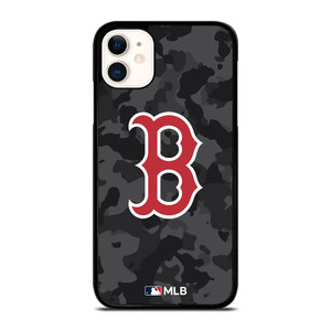 BOSTON RED SOX BASEBALL BLACK CAMO iPhone 11 Case Cover BOSTON RED SOX BASEBALL BLACK CAMO iPhone 11 Case Cover