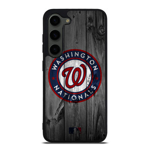 WASHINGTON NATIONALS BASEBALL MLB WOOD LOGO Samsung Galaxy S23 Plus Case Cover