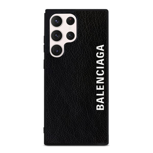 BALENCIAGA LEATHER BLACK Samsung Galaxy S23 Ultra Case Cover
