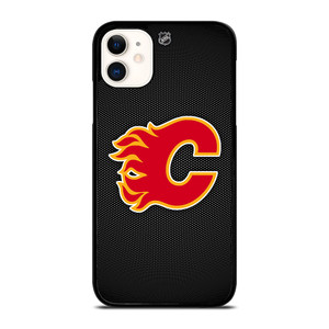 CALGARY FLAMES HOCKEY NHL LOGO iPhone 11 Case Cover CALGARY FLAMES HOCKEY NHL LOGO iPhone 11 Case Cover