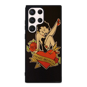 BETTY BOOP HEART BREAKER Samsung Galaxy S23 Ultra Case Cover BETTY BOOP HEART BREAKER Samsung Galaxy S23 Ultra Case Cover
