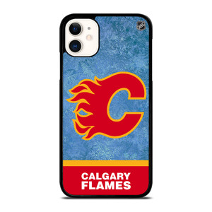 CALGARY FLAMES HOCKEY TEAM iPhone 11 Case Cover CALGARY FLAMES HOCKEY TEAM iPhone 11 Case Cover