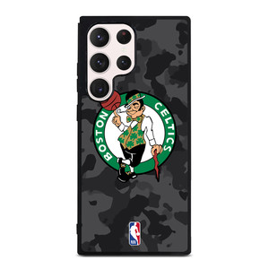 BOSTON CELTICS BLACK CAMO Samsung Galaxy S23 Ultra Case Cover