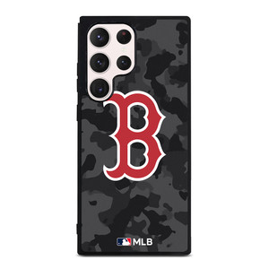 BOSTON RED SOX BASEBALL BLACK CAMO Samsung Galaxy S23 Ultra Case Cover BOSTON RED SOX BASEBALL BLACK CAMO Samsung Galaxy S23 Ultra Case Cover