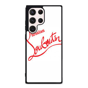 CHRISTIAN LOUBOUTIN WHITE Samsung Galaxy S23 Ultra Case Cover