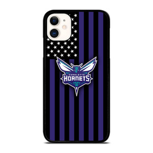 CHARLOTTE HORNETS NBA USA FLAG iPhone 11 Case Cover CHARLOTTE HORNETS NBA USA FLAG iPhone 11 Case Cover