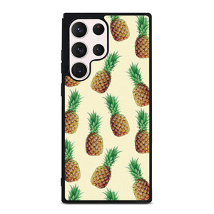 CUTE PINEAPPLE PATTERN Samsung Galaxy S23 Ultra Case Cover CUTE PINEAPPLE PATTERN Samsung Galaxy S23 Ultra Case Cover