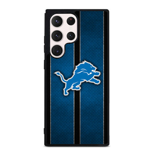 DETROIT LIONS NFL METAL STRIPE Samsung Galaxy S23 Ultra Case Cover
