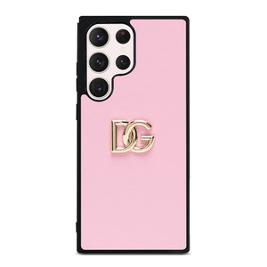 DOLCE AND GABBANA PINK LOGO Samsung Galaxy S23 Ultra Case Cover
