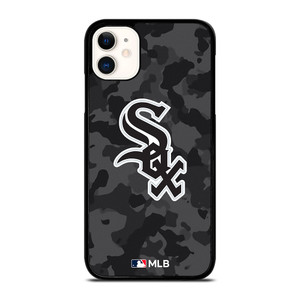 CHICAGO WHITE SOX BASEBALL BLACK CAMO iPhone 11 Case Cover