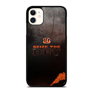 CINCINNATI BENGALS NFL FOOTBALL SEIZE THE DEY iPhone 11 Case Cover