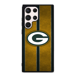 GREEN BAY PACKERS NFL METAL STRIPE Samsung Galaxy S23 Ultra Case Cover