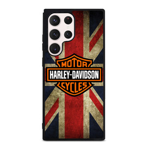 HARLEY DAVIDSON BRITISH UNION JACK Samsung Galaxy S23 Ultra Case Cover