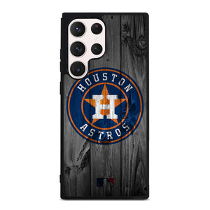 HOUSTON ASTROS BASEBALL MLB WOOD LOGO Samsung Galaxy S23 Ultra Case Cover