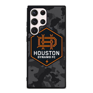 HOUSTON DYNAMO FC MLS BLACK CAMO Samsung Galaxy S23 Ultra Case Cover