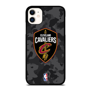 CLEVELAND CAVALIERS BLACK CAMO iPhone 11 Case Cover