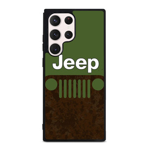 JEEP GREEN RUSTY LOGO Samsung Galaxy S23 Ultra Case Cover