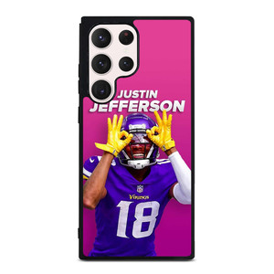 JUSTIN JEFFERSON MINNESOTA VIKINGS Samsung Galaxy S23 Ultra Case Cover