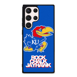 KANSAS JAYHAWKS ROCK CHALK Samsung Galaxy S23 Ultra Case Cover