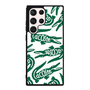 LACOSTE PATTERN Samsung Galaxy S23 Ultra Case Cover LACOSTE PATTERN Samsung Galaxy S23 Ultra Case Cover