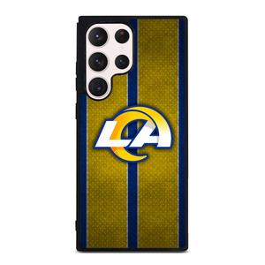 LOS ANGELES RAMS NFL METAL STRIPE Samsung Galaxy S23 Ultra Case Cover