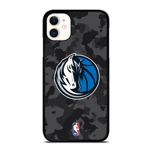 DALLAS MAVERICKS BLACK CAMO iPhone 11 Case Cover