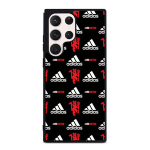 MANCHESTER UNITED ADIDAS PATTERN Samsung Galaxy S23 Ultra Case Cover
