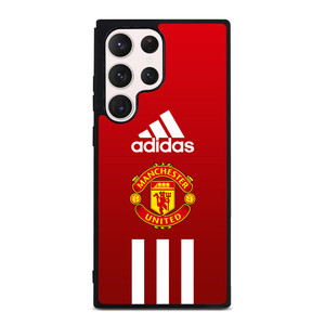 MANCHESTER UNITED FC ADIDAS STRIPES Samsung Galaxy S23 Ultra Case Cover MANCHESTER UNITED FC ADIDAS STRIPES Samsung Galaxy S23 Ultra Case Cover
