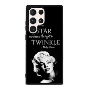 MARILYN MONROE BLACK QUOTES Samsung Galaxy S23 Ultra Case Cover MARILYN MONROE BLACK QUOTES Samsung Galaxy S23 Ultra Case Cover