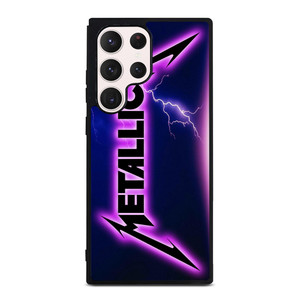 METALLICA ROCK BAND VIOLET LIGHTNING Samsung Galaxy S23 Ultra Case Cover