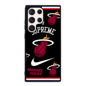 MIAMI HEAT NBA X SUPREME NIKE Samsung Galaxy S23 Ultra Case Cover