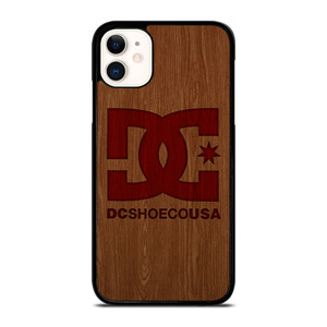 DC SHOES SKATEBOARD WOODEN LOGO iPhone 11 Case Cover