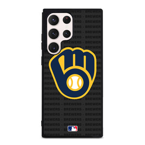 MILWAUKEE BREWERS BASEBALL BLACK Samsung Galaxy S23 Ultra Case Cover