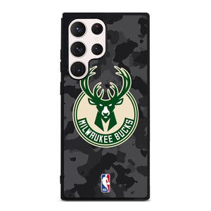 MILWAUKEE BUCKS BLACK CAMO Samsung Galaxy S23 Ultra Case Cover