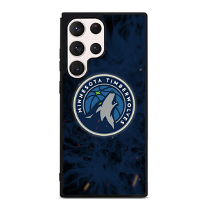 MINNESOTA TIMBERWOLVES BASKETBALL NBA FIRE Samsung Galaxy S23 Ultra Case Cover