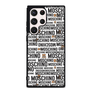 MOSCHINO ABSTRACT LOGO Samsung Galaxy S23 Ultra Case Cover