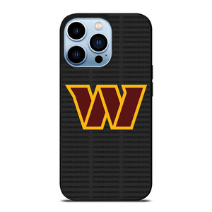 WASHINGTON COMMANDERS FOOTBALL TEXT iPhone 13 Pro Max Case Cover