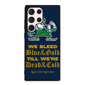 NOTRE DAME BLEED BLUE AND GOLD Samsung Galaxy S23 Ultra Case Cover