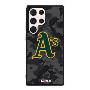 OAKLAND ATHLETICS BASEBALL BLACK CAMO Samsung Galaxy S23 Ultra Case Cover