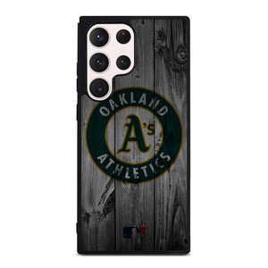 OAKLAND ATHLETICS BASEBALL MLB WOOD LOGO Samsung Galaxy S23 Ultra Case Cover