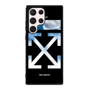 OFF WHITE SKY BLUE Samsung Galaxy S23 Ultra Case Cover