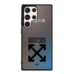 OFF WHITE TRAVIS SCOTT Samsung Galaxy S23 Ultra Case Cover