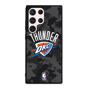 OKLAHOMA CITY THUNDER BLACK CAMO Samsung Galaxy S23 Ultra Case Cover