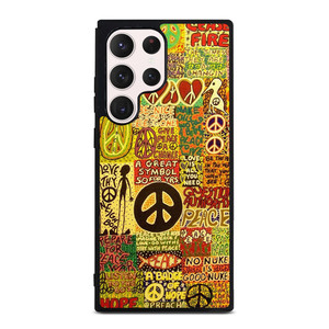 PEACE TAPESTRY PATTERN Samsung Galaxy S23 Ultra Case Cover PEACE TAPESTRY PATTERN Samsung Galaxy S23 Ultra Case Cover
