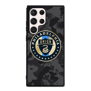 PHILADELPHIA UNION MLS BLACK CAMO Samsung Galaxy S23 Ultra Case Cover
