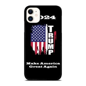 DONALD TRUMP MAKE AMERICA GREAT AGAIN 2024 2 iPhone 11 Case Cover DONALD TRUMP MAKE AMERICA GREAT AGAIN 2024 2 iPhone 11 Case Cover