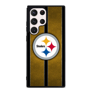 PITTSBURGH STEELERS NFL METAL STRIPE Samsung Galaxy S23 Ultra Case Cover