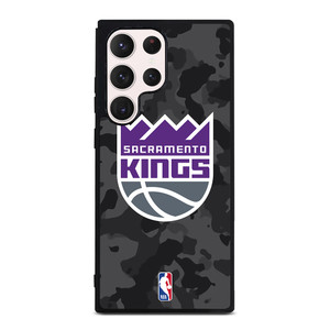 SACRAMENTO KINGS BLACK CAMO Samsung Galaxy S23 Ultra Case Cover